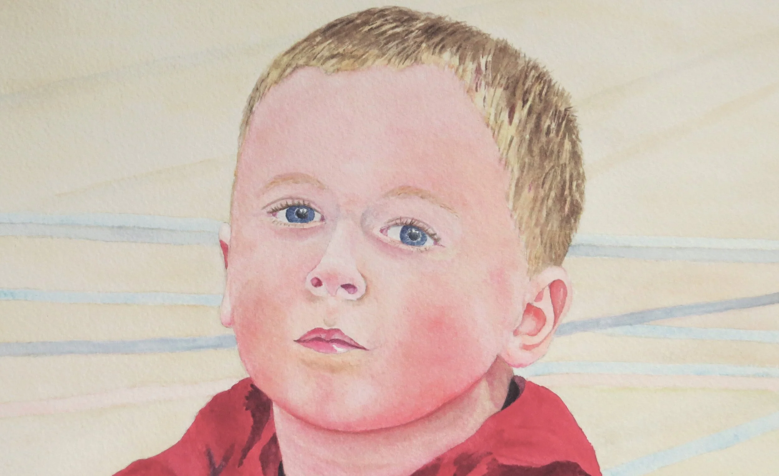 Luke at Gymnastics - SOLD