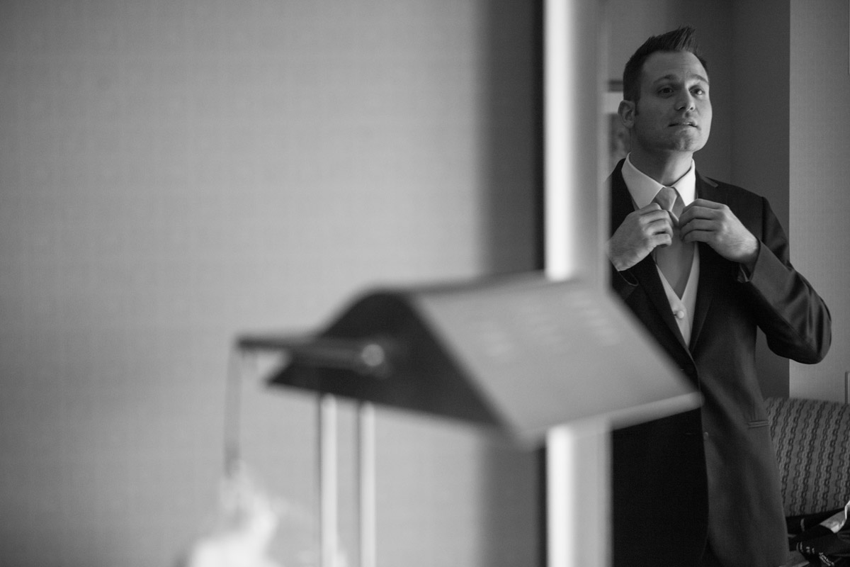 ...And this handsome groom.