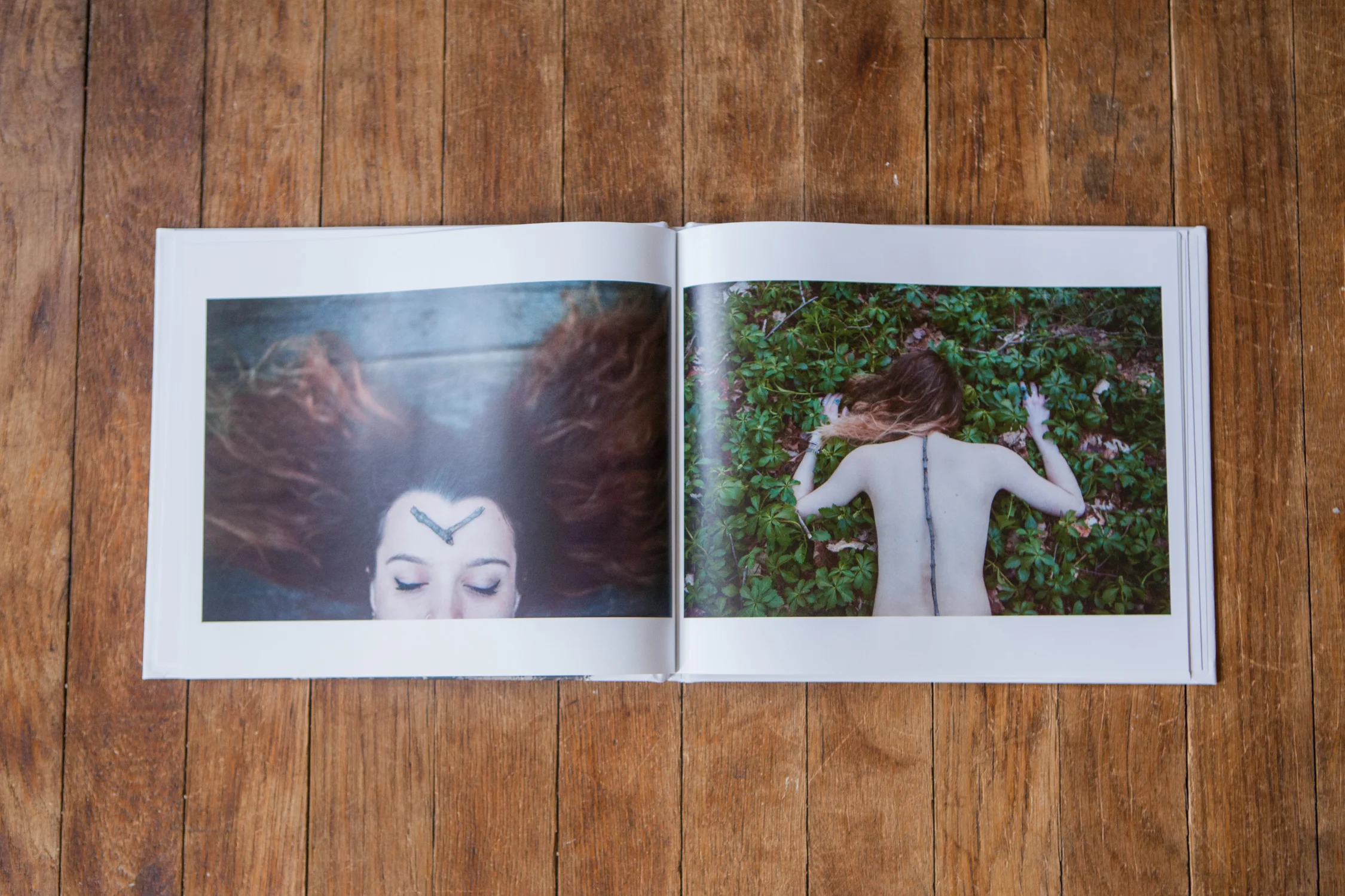 That time I made a photo book.