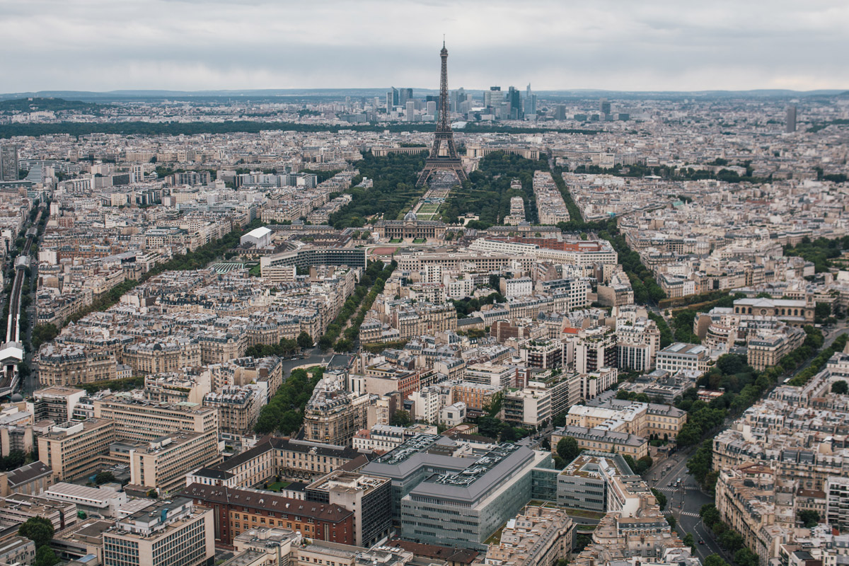 And after a quick train ride... Paris.