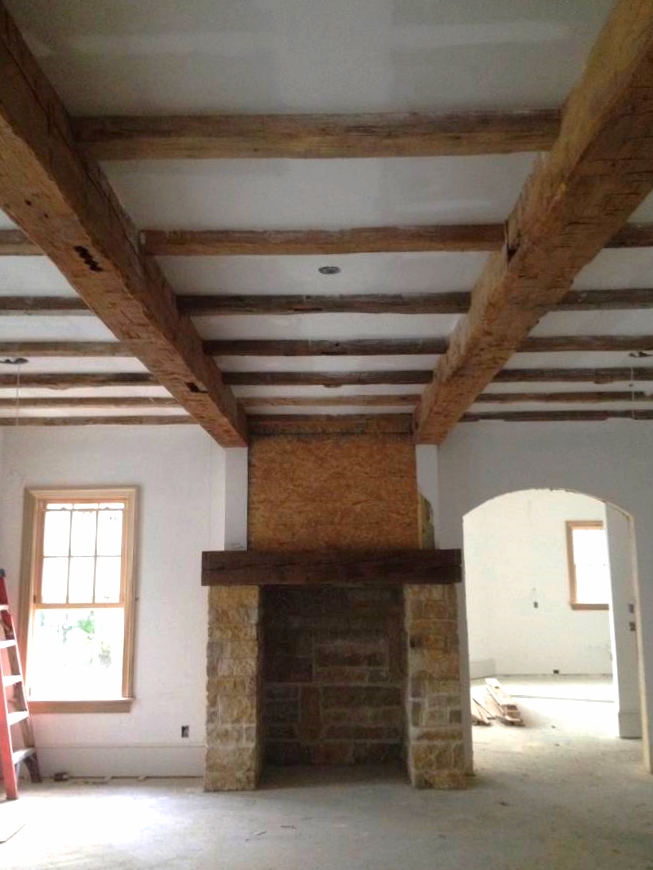 All About Reclaimed Wood - This Old House - Apartment Renovation With Reclaimed Wood Beams