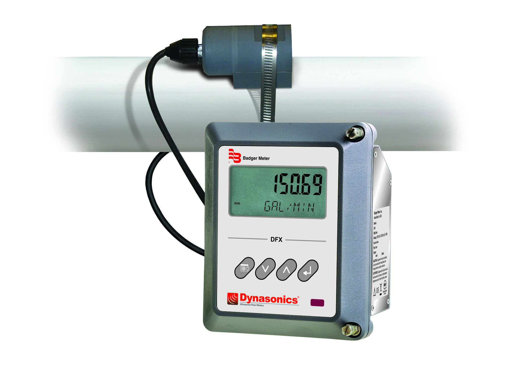 Ultrasonic Flow Meter (Doppler) - DFX / DT9