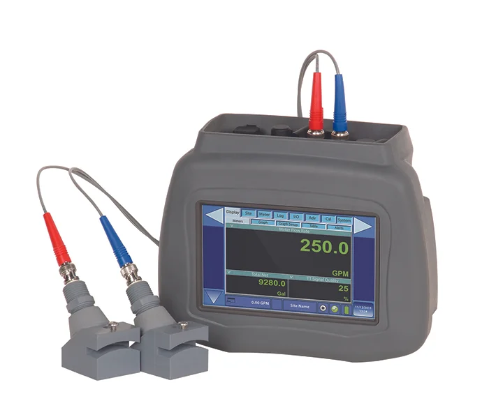 Portable Ultrasonic Transit Time Flow Meter - DXN