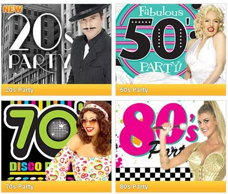 Pick a decade, any decade and we can provide the decor, tunes and an amazing night!