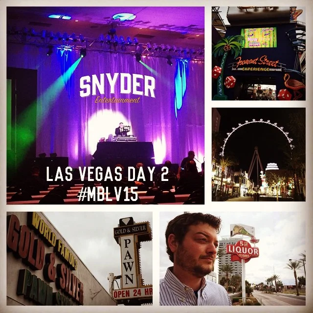 Day 2: After a morning of classes, we took a visit to Pawn Stars and J Clark found his new home at the High Roller. 