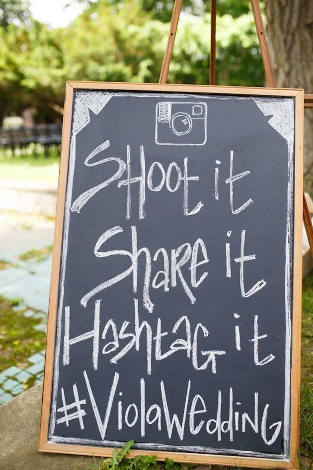 Wedding Trends | #theweddinghashtag