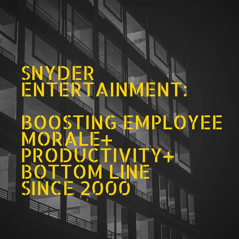 Snyder Entertainment knows how to Mix Business + Pleasure