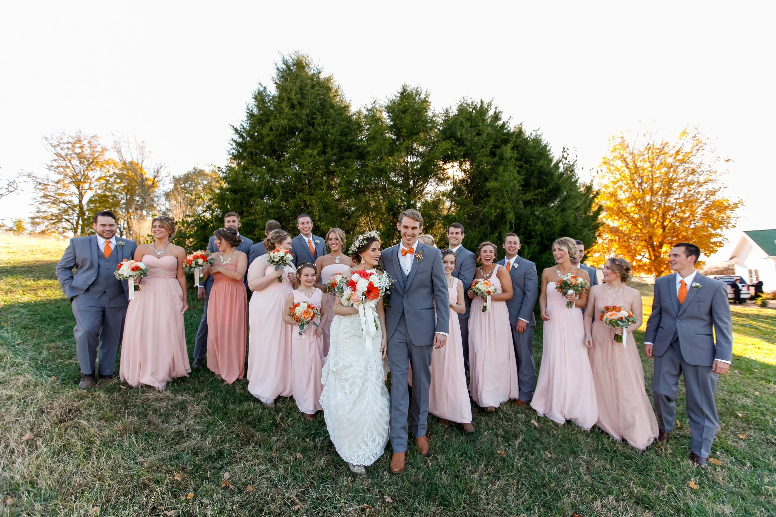 #TBT  2014: BEN + JENNY's MINT SPRINGS FARM WEDDING