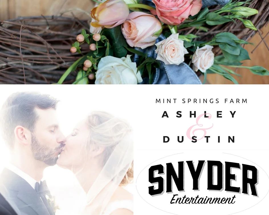 Nashville DJ Diaries | Ashely + Dustin | Mint Springs Farm 4.09.16