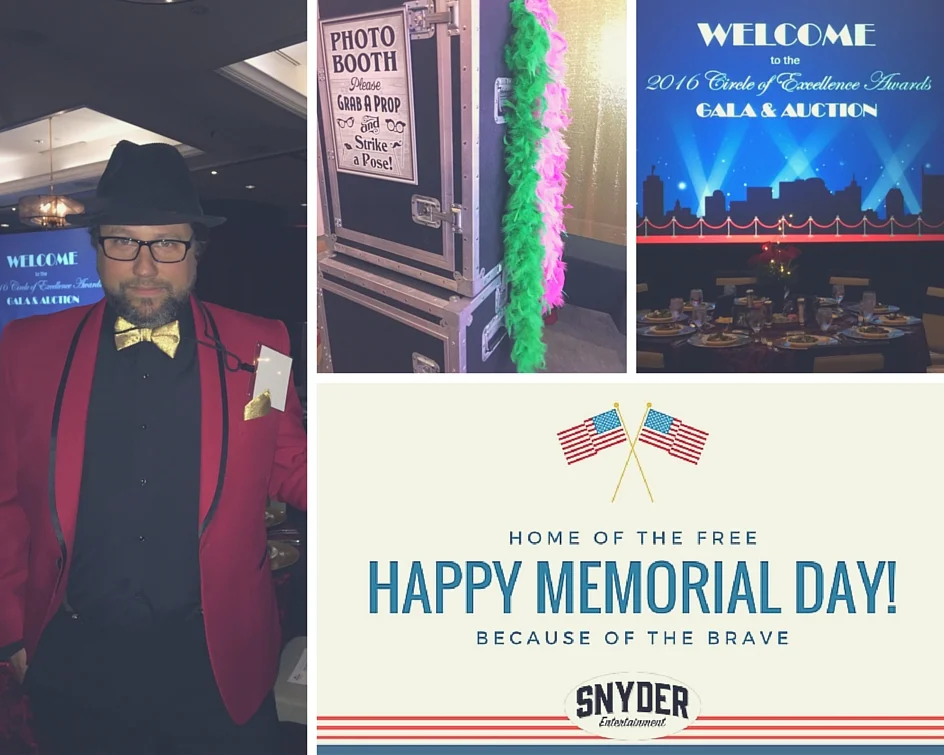 Snyder Entertainment | 2016 MPI Gala + Happy Memorial Day