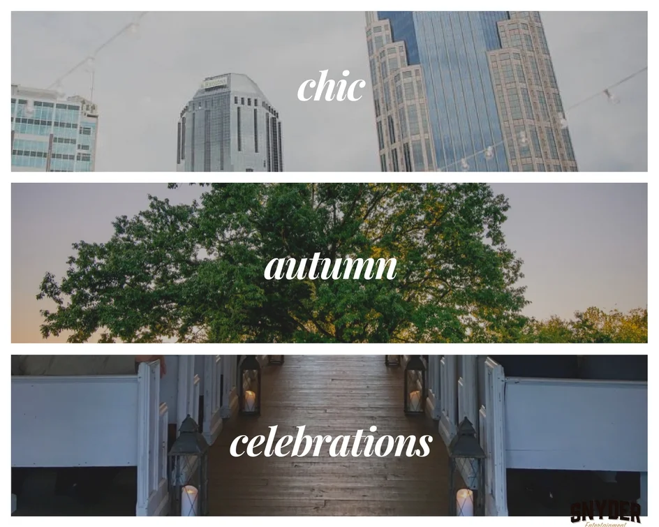 Nashville DJ Diaries | Chic Autumn Celebrations 