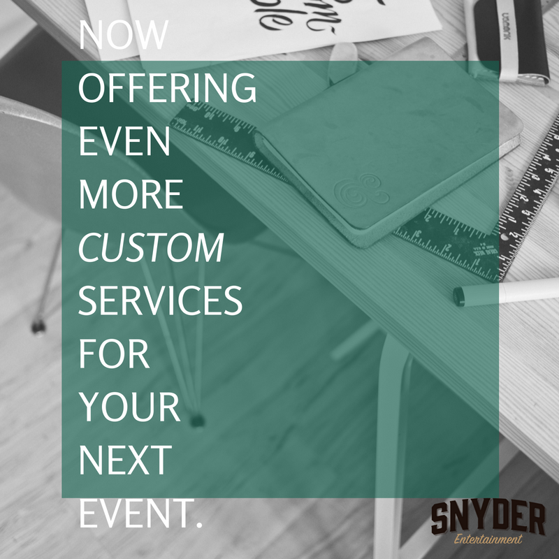 Nashville Entertainment | Creative Customizations for Your Next Event