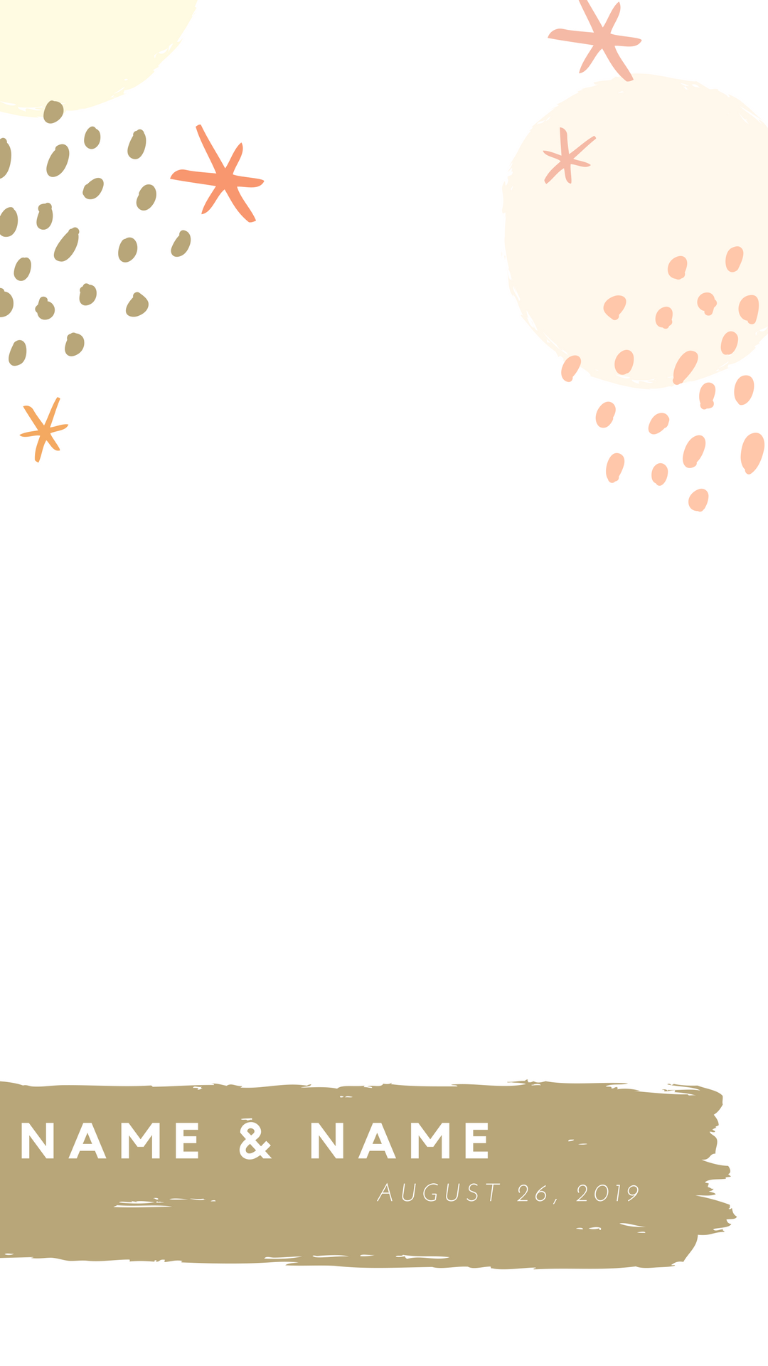 Yellow Abstract Shapes Creative Birthday Snapchat Geofilter.png