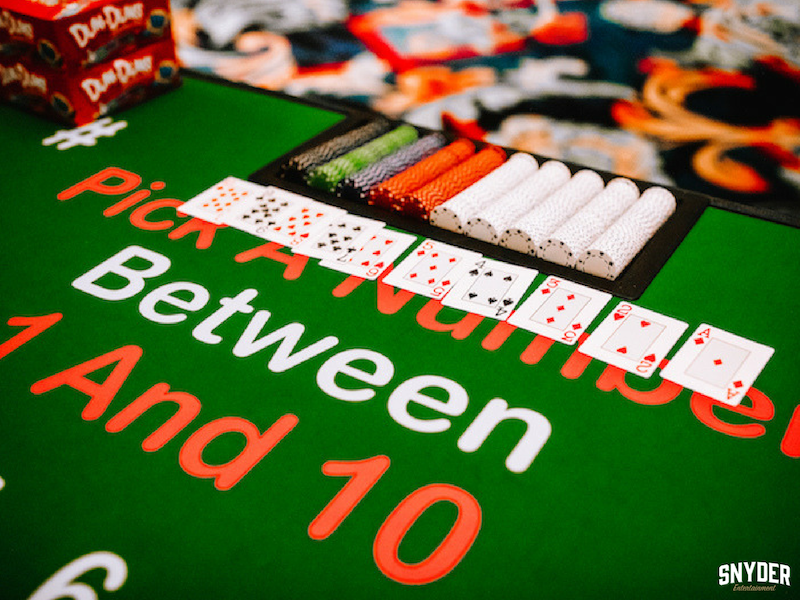 Wacky Games Casino Tables designed by Snyder Entertainment