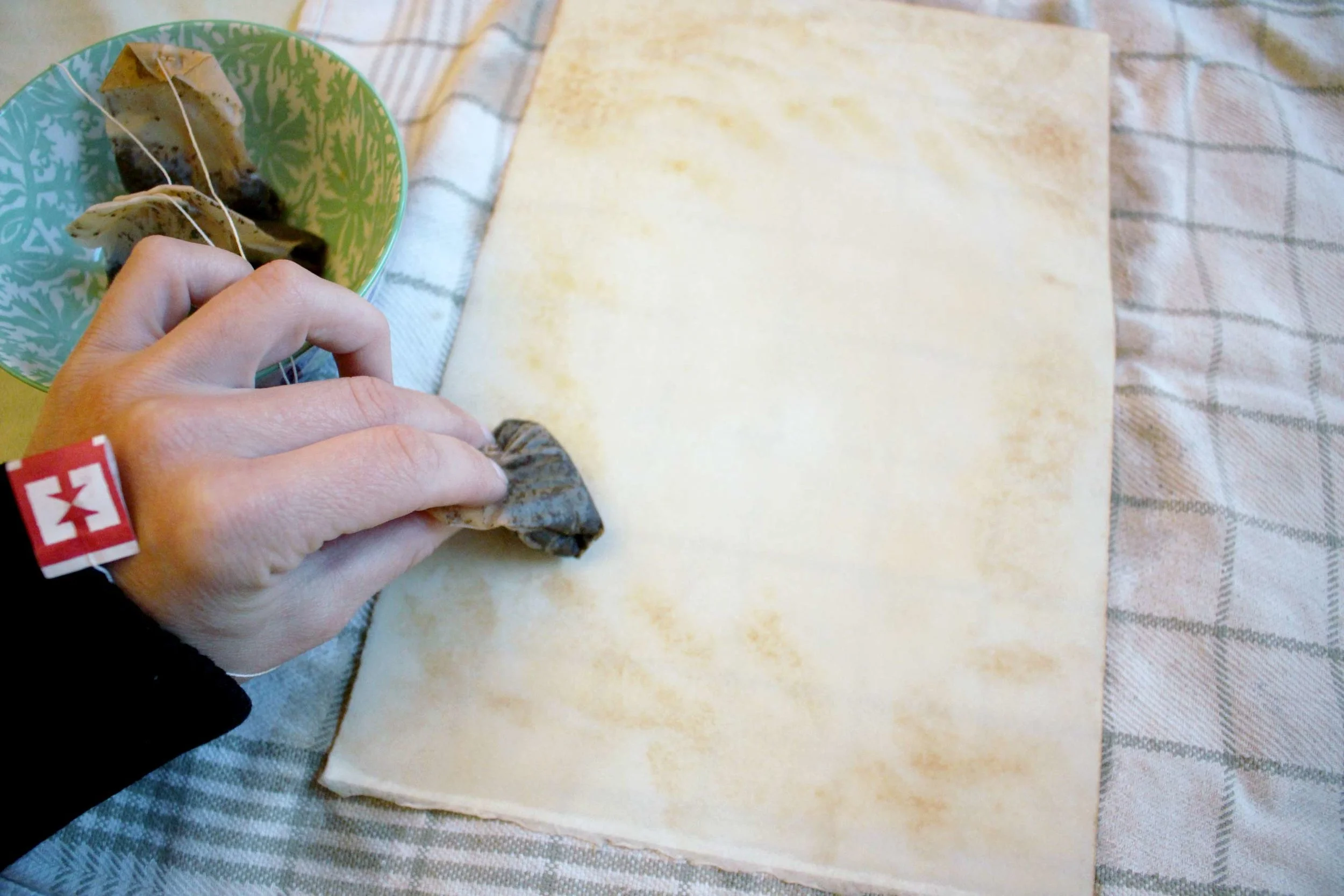 How to Dye Paper with Tea — Seattle Artist | Muralist | Gabrielle Abbott