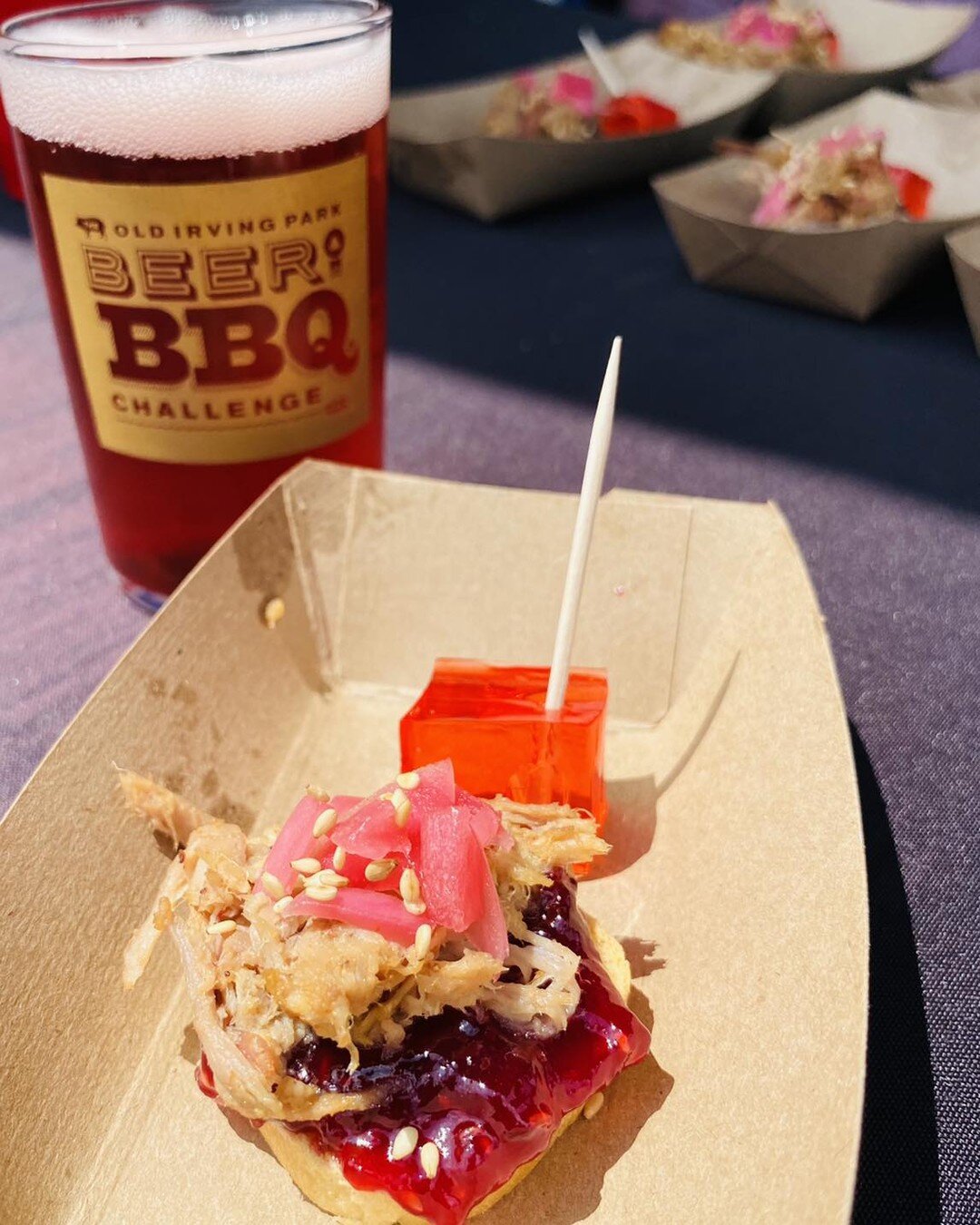 Other pairing favorites from yesterday. If you didn&rsquo;t make it, drool on this! 😋

#bbqporn #beer #bbq #olirvingpark #foodporn