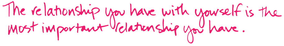 the relationship you have with yourself.....png