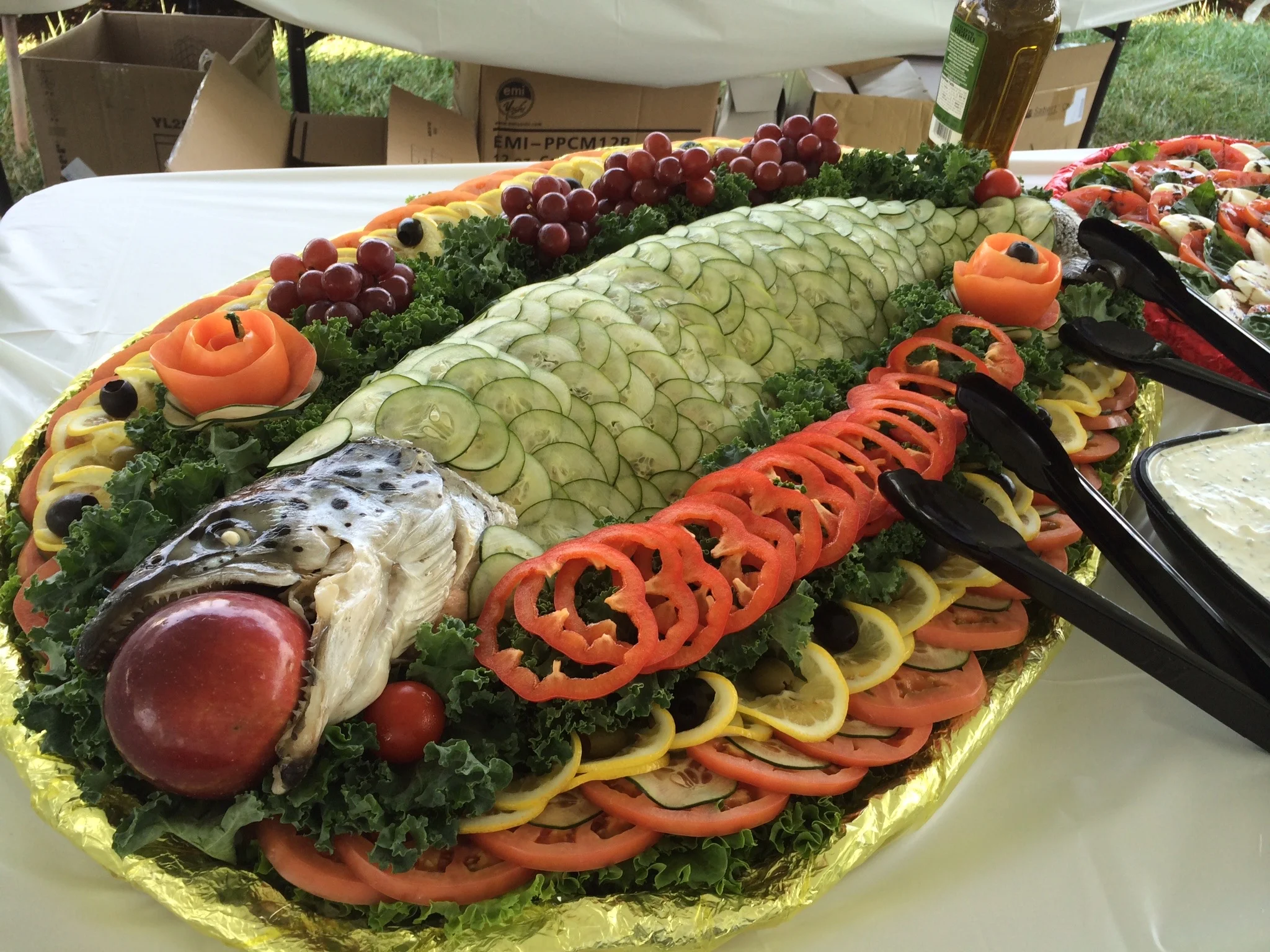 Poached Salmon