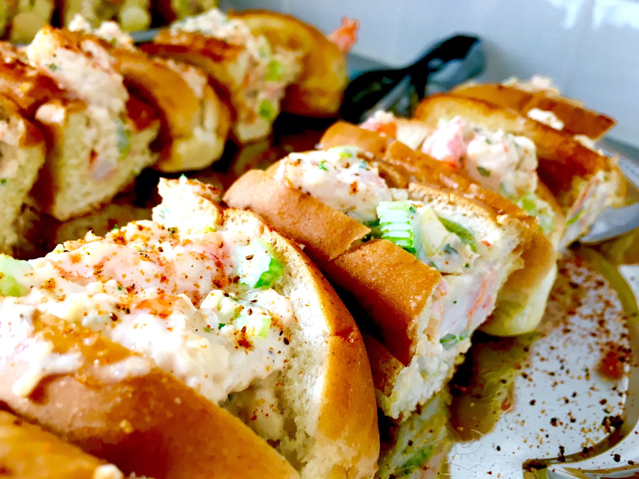 Shrimp Salad Roll