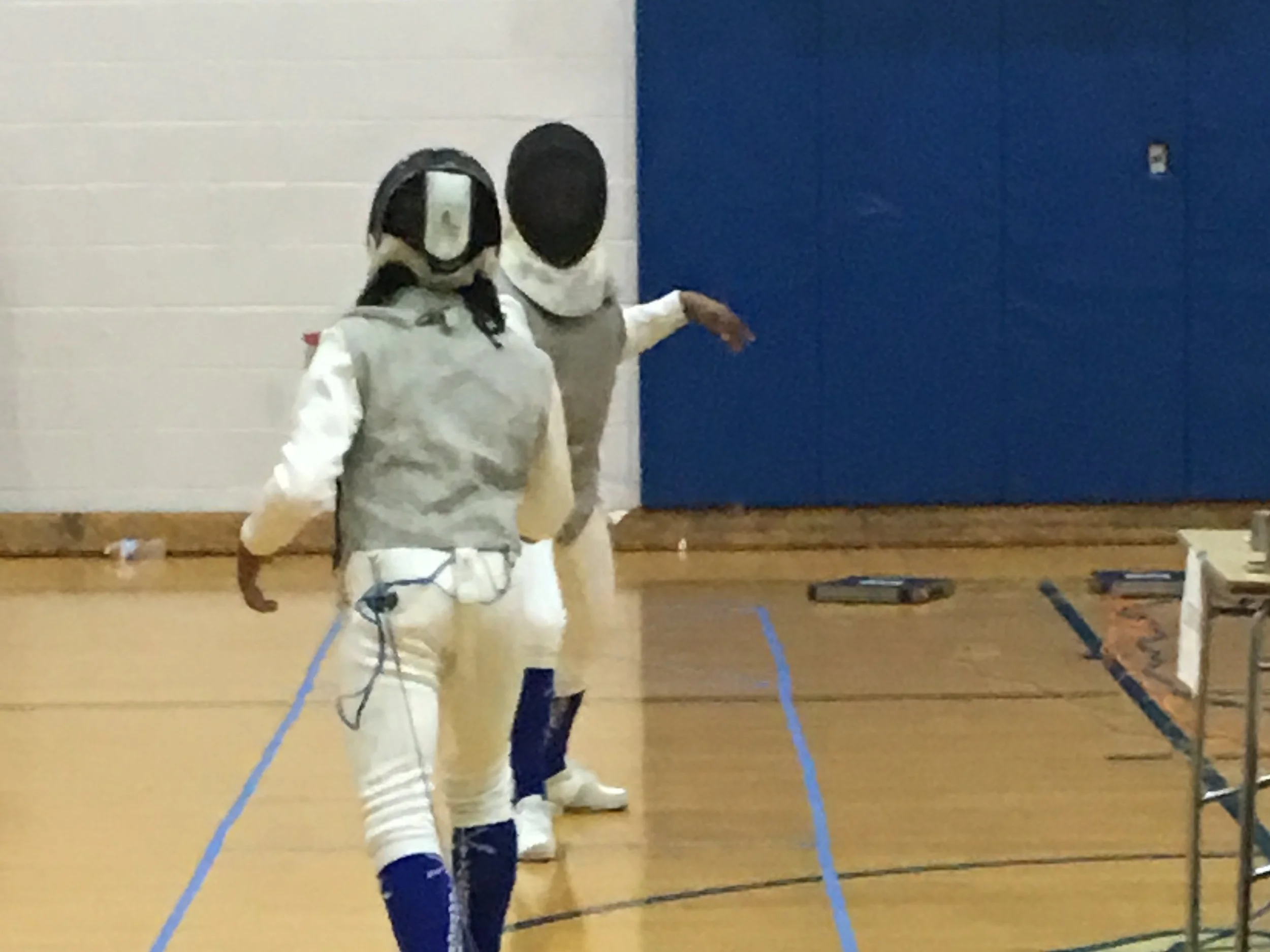 Foil Girls — District 5 @ MHS 27 Jan 2019