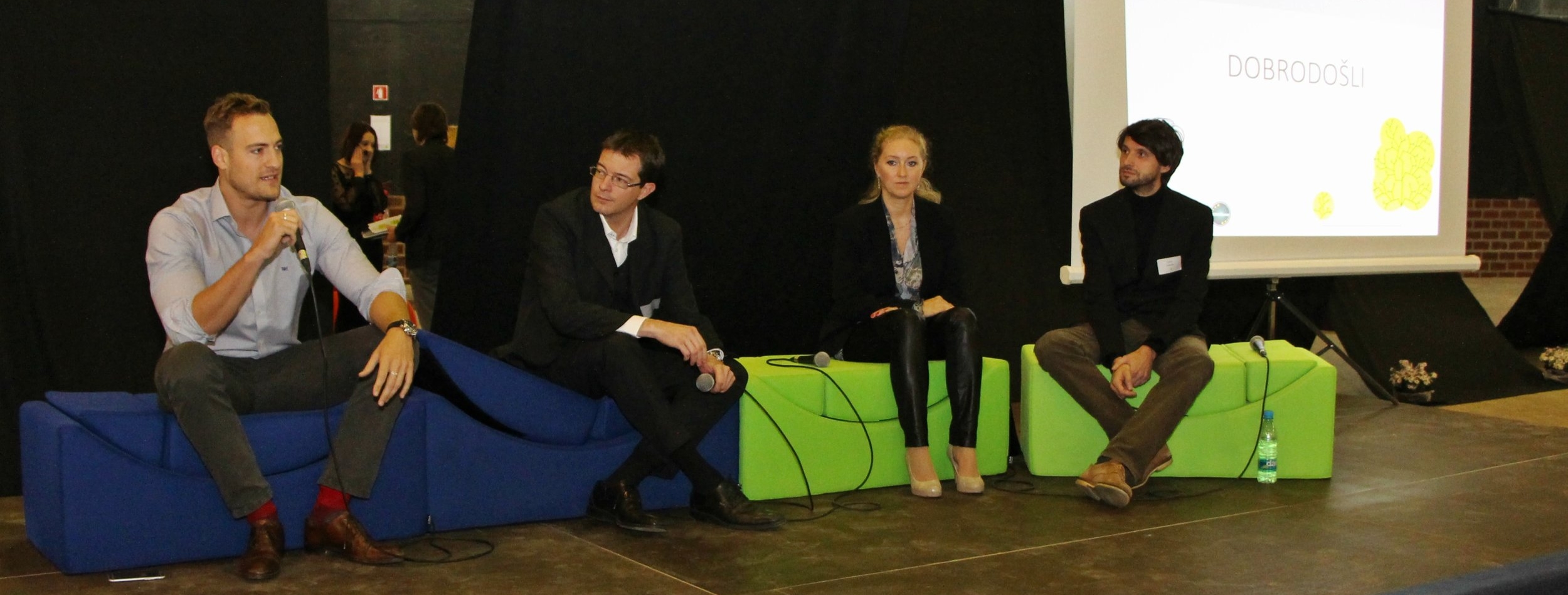 Erik Ficlocki, Christian Kittl, Irena Meterc, Luka Zevnik