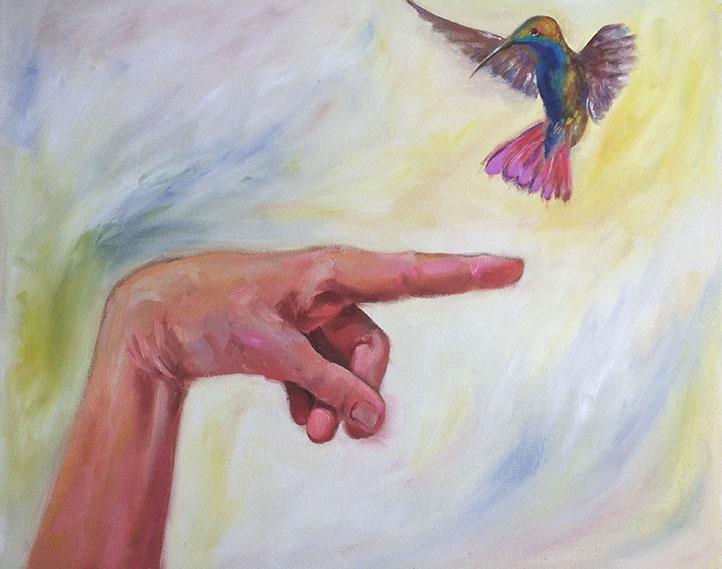Hummingbird 2 — 20in x 24in