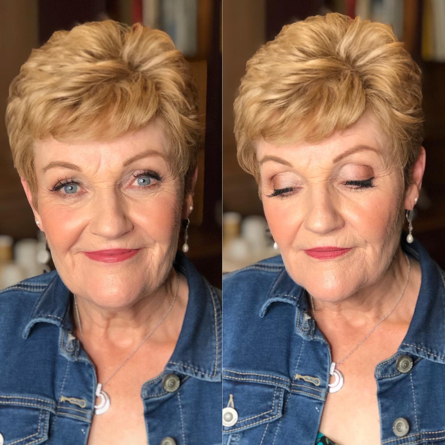 Stunning Grandma of the bride.
This is the makeup look you get when you actually allow the professional to do her job!
Absolutely glowing. 
.
.
makeup by @daniellegradmakeup of Pretty Me.
.
#beauty #beautiful #makeup #makeupartist #makeuplooks #weddi
