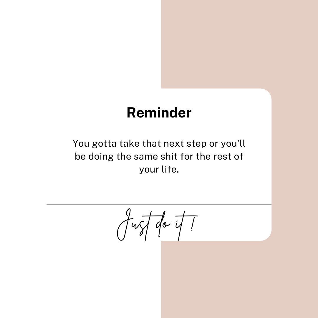 Monday Motivation for whoever needs to hear it .
.
.
.
#monday #mondaymotivation #mondaymood #mondaymorning #justdoit #makeupartist #makeup #facial #facialtreatment #skincare #skincareroutine #skincaretherapist #instagood #instadaily #instamood #sein