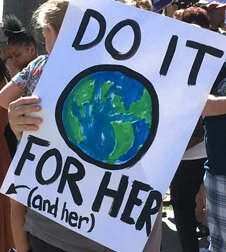 Future generations will live with the results of our current and past carbon emissions.