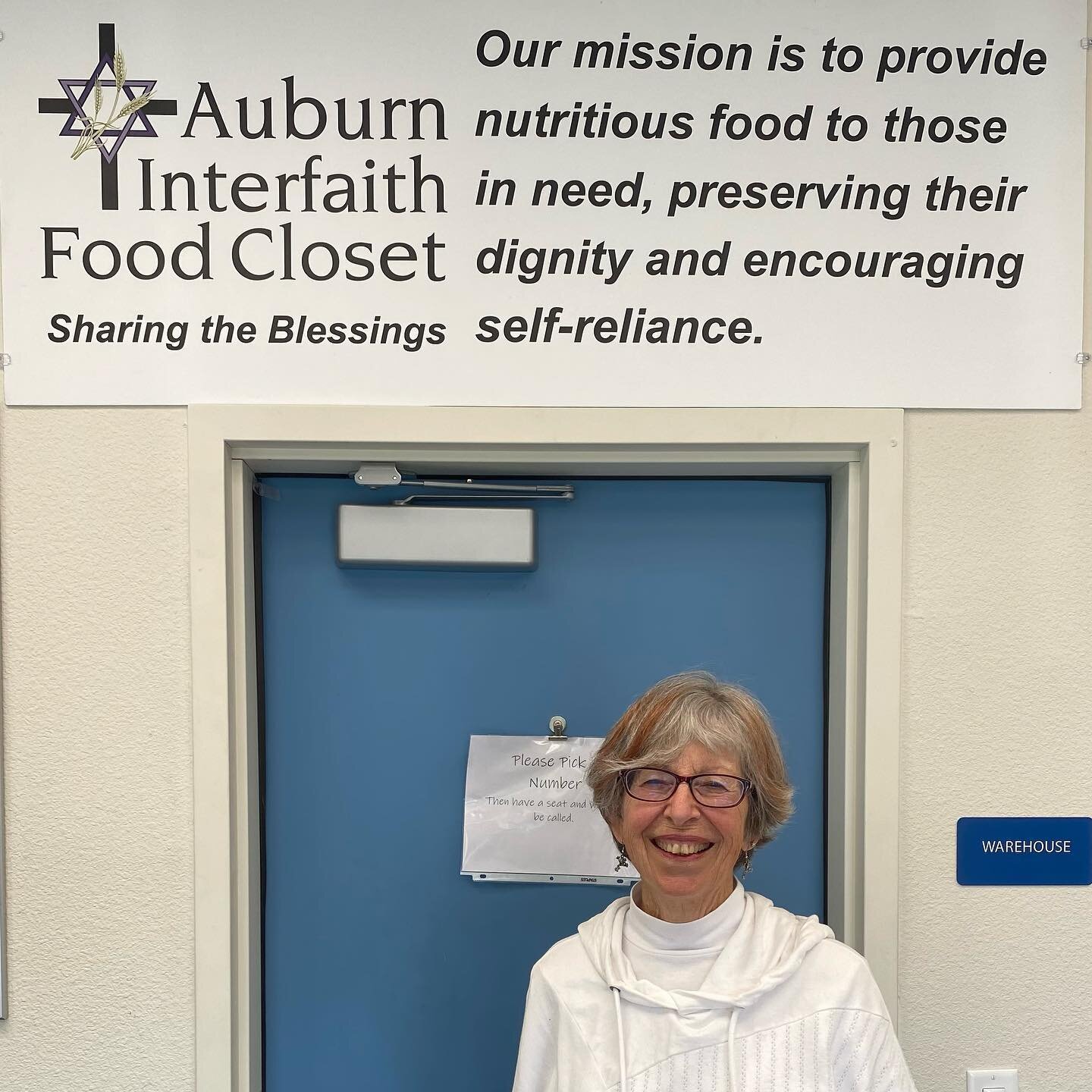 We are blessed to be partners with the Auburn Interfaith Food Closet.