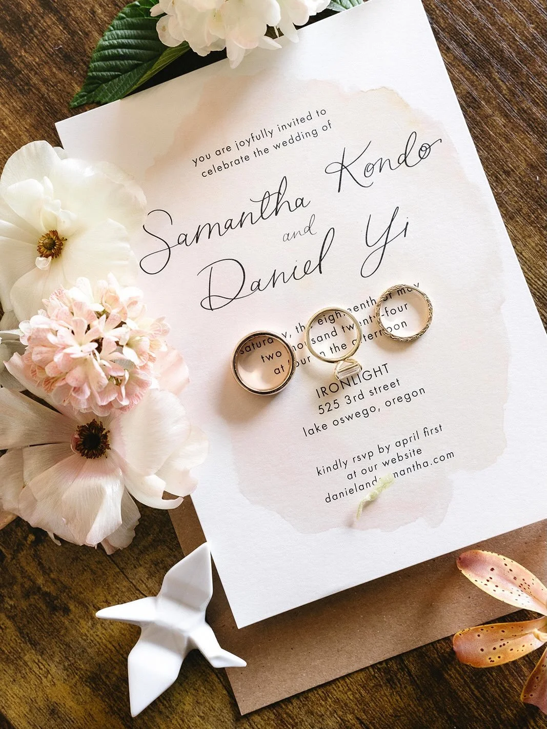 happy 2 year anniversary to one of the best couples i know!! 2 years out &amp; i&rsquo;m finally ready to share these pics with the world, what a dreamy wedding!!

it was an honor to bring do the stationery some of my favorite people in the world. i 