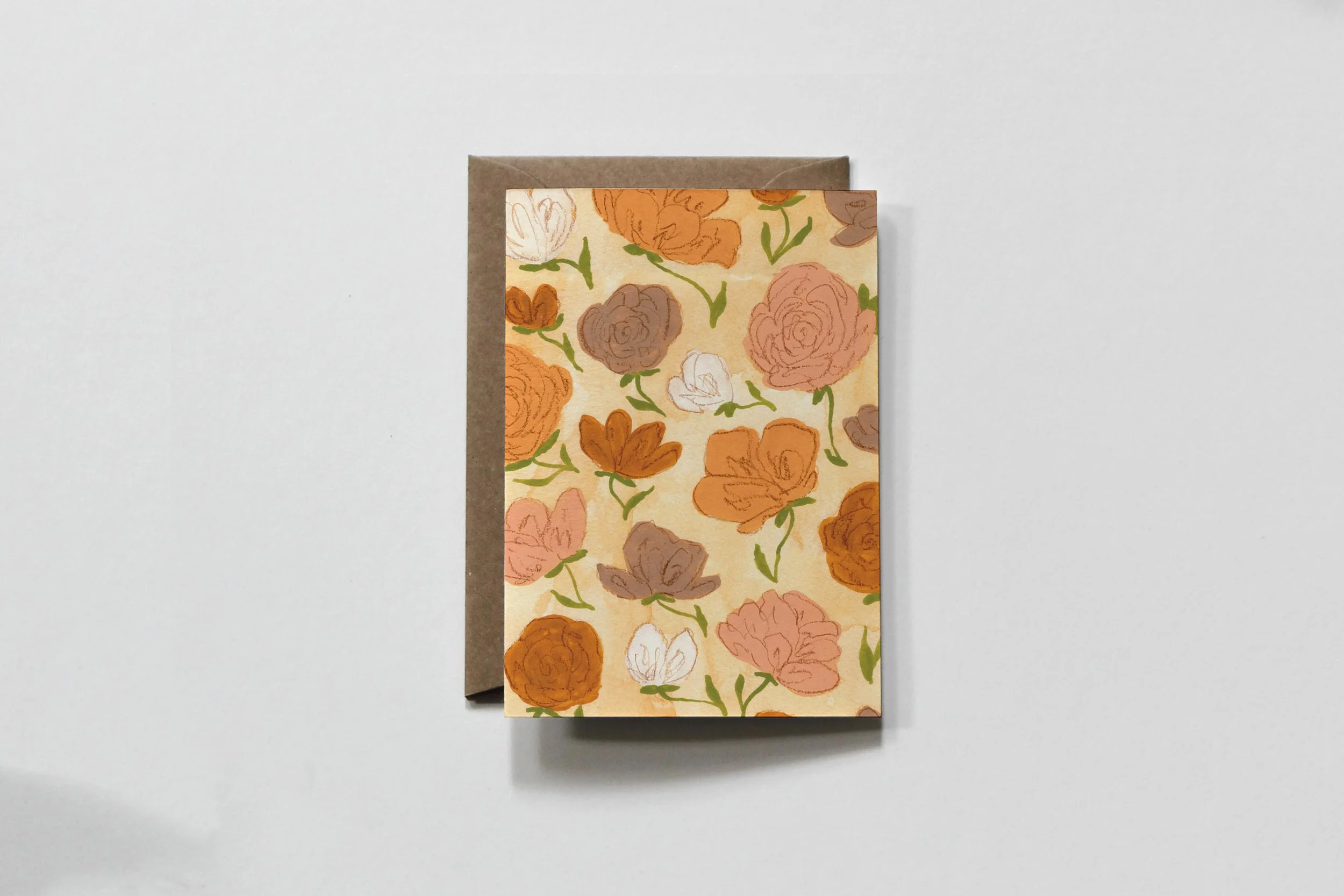 GOLDILOCKS PATTERN TINY CARD