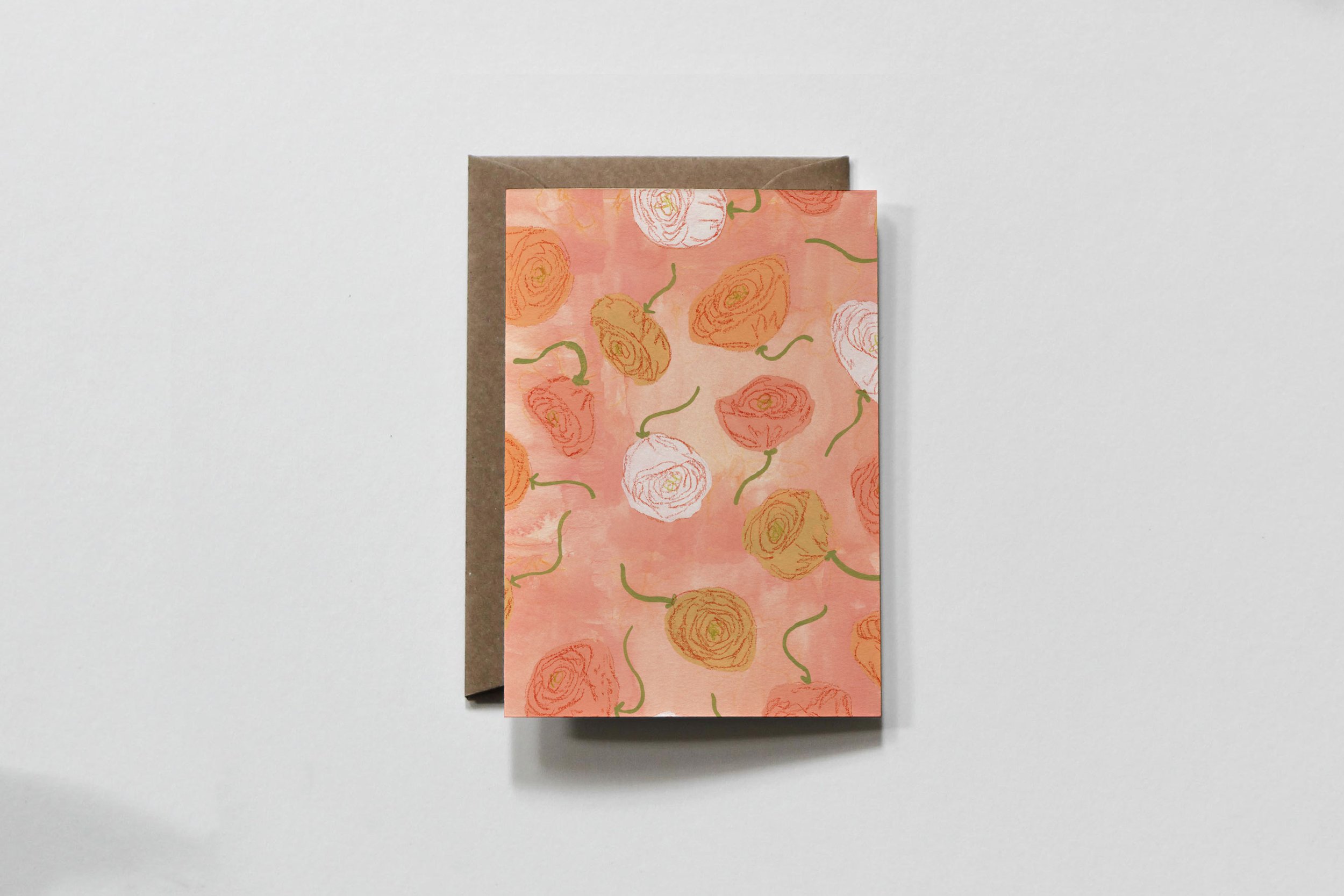 PEACHY PATTERN TINY CARD (TC-EV03W)
