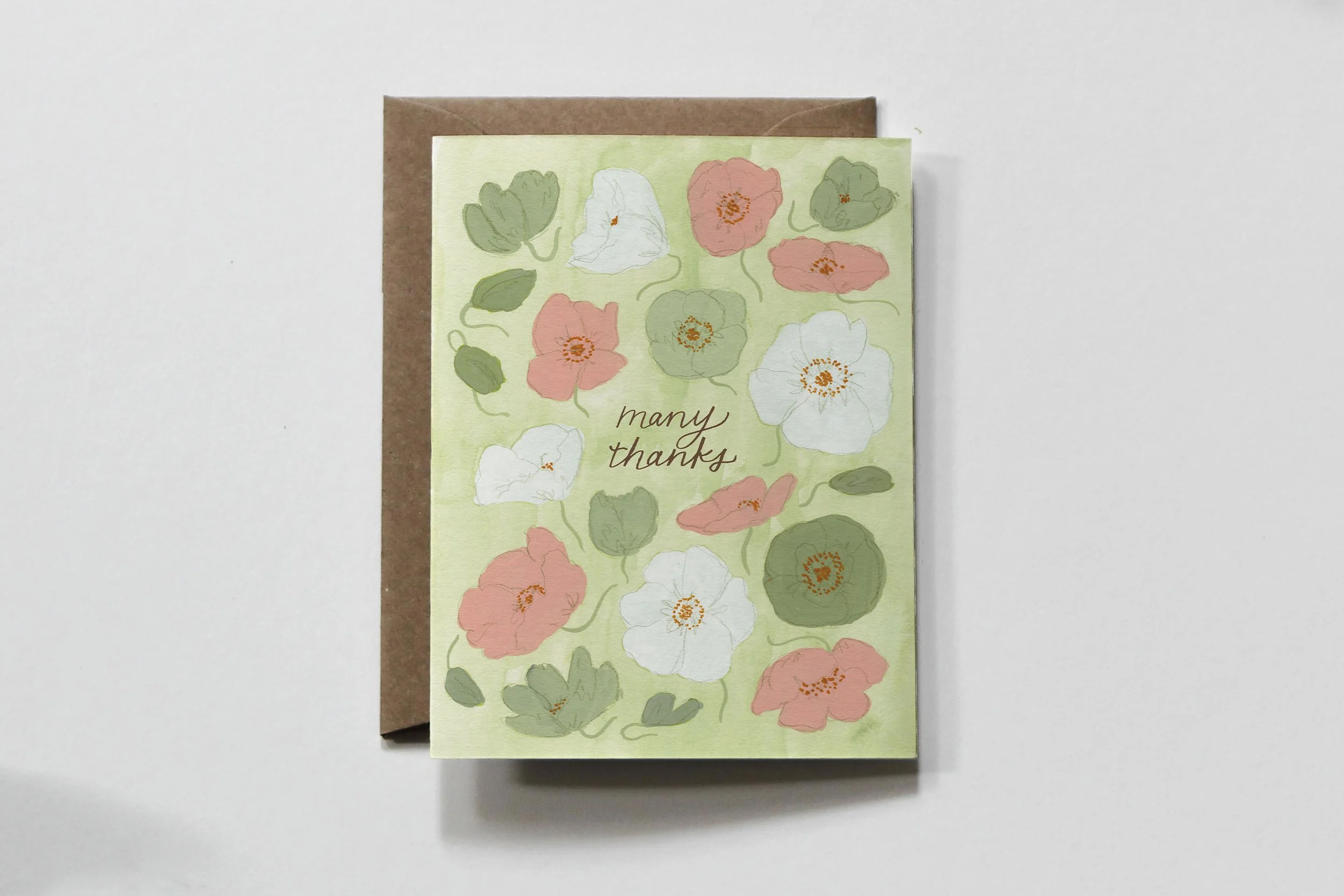 MANY THANKS FLORAL (GC-TY31W)