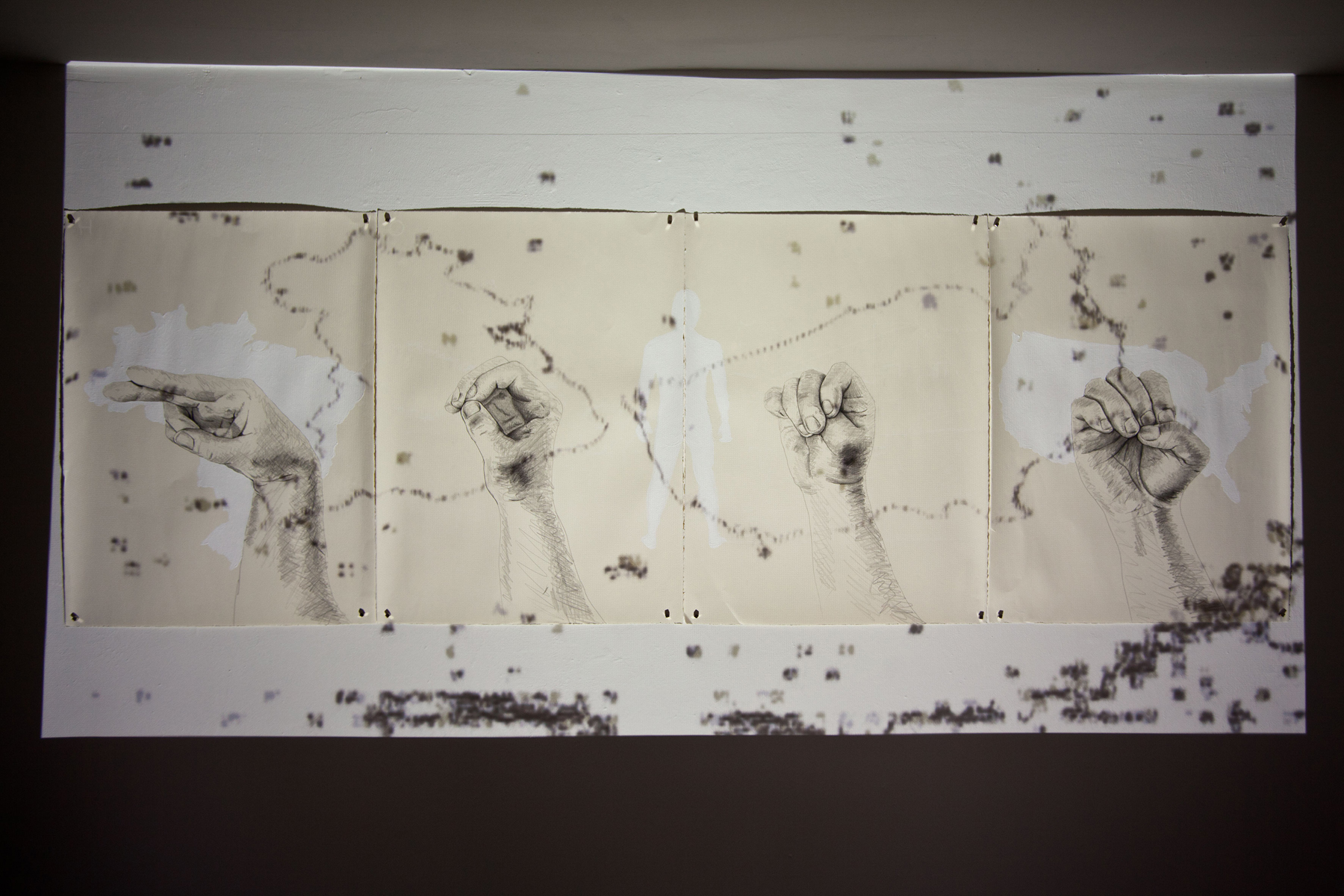 HOME (2011) installed at Heimat exhibition in Stuttgart, Germany