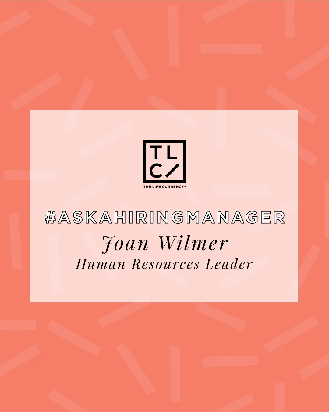 Joan G. Wilmer, Human Resources Leader