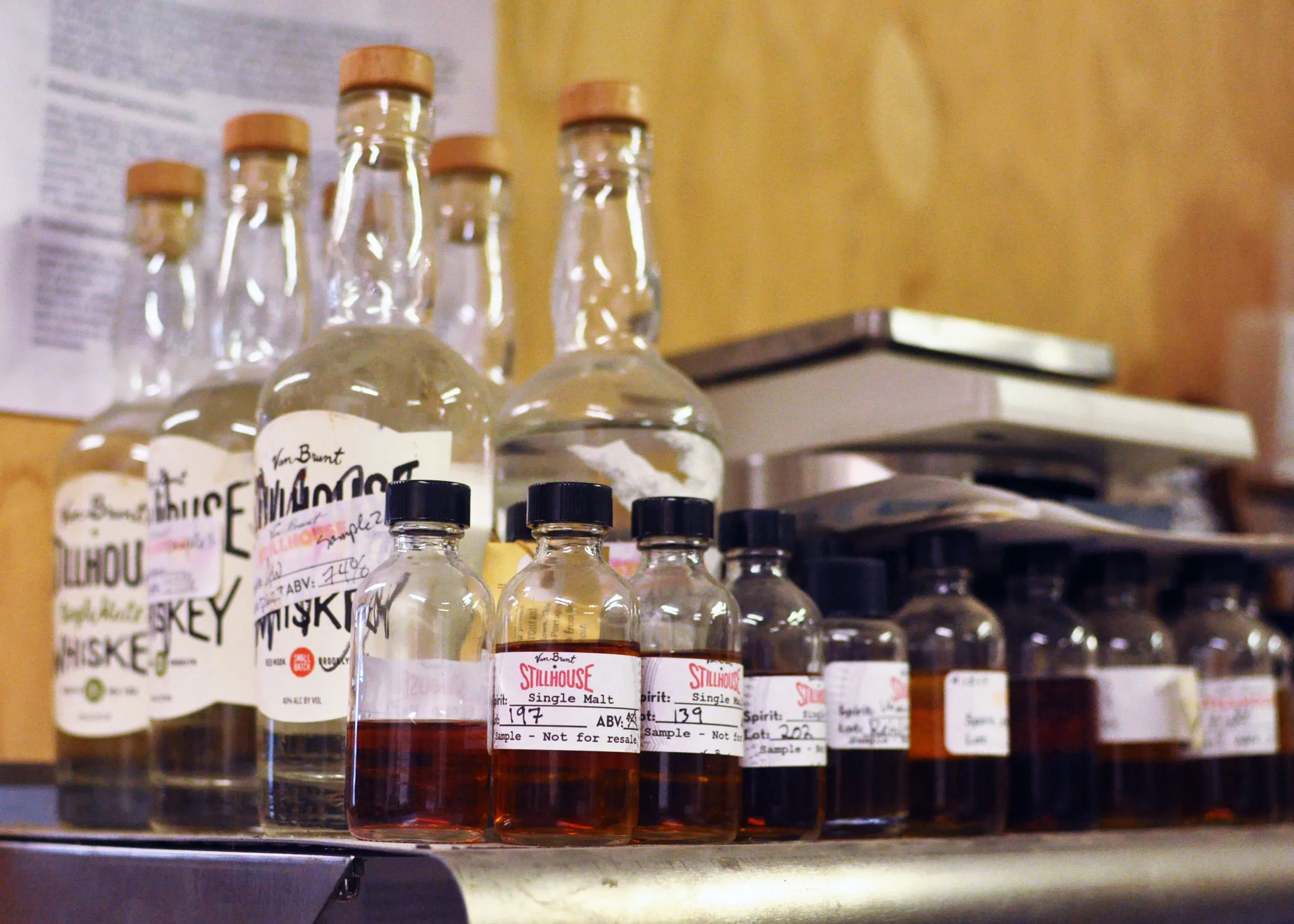 Getting the whiskey blend just rightW
