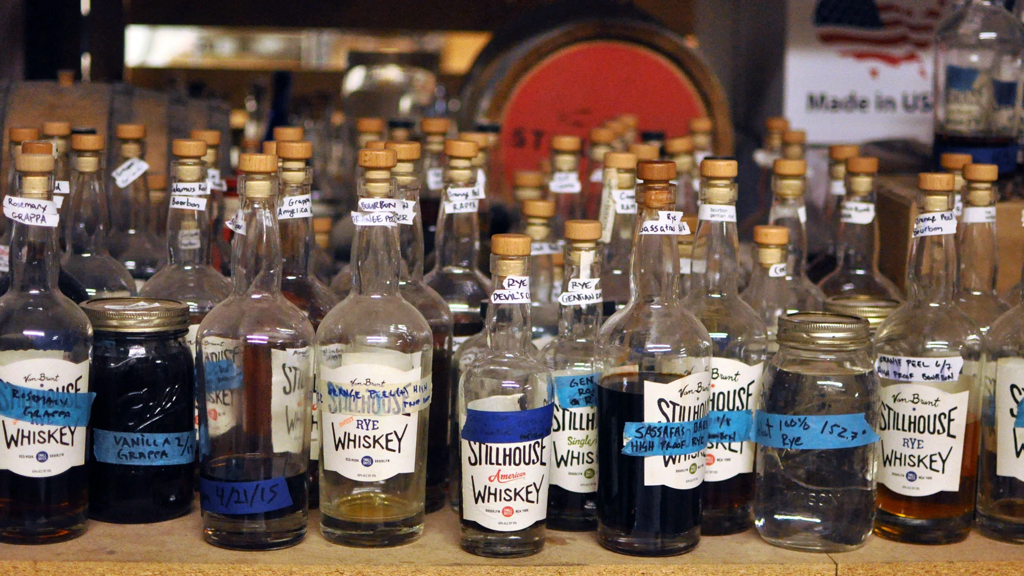 Van Brunt Stillhouse bitters and infusions
