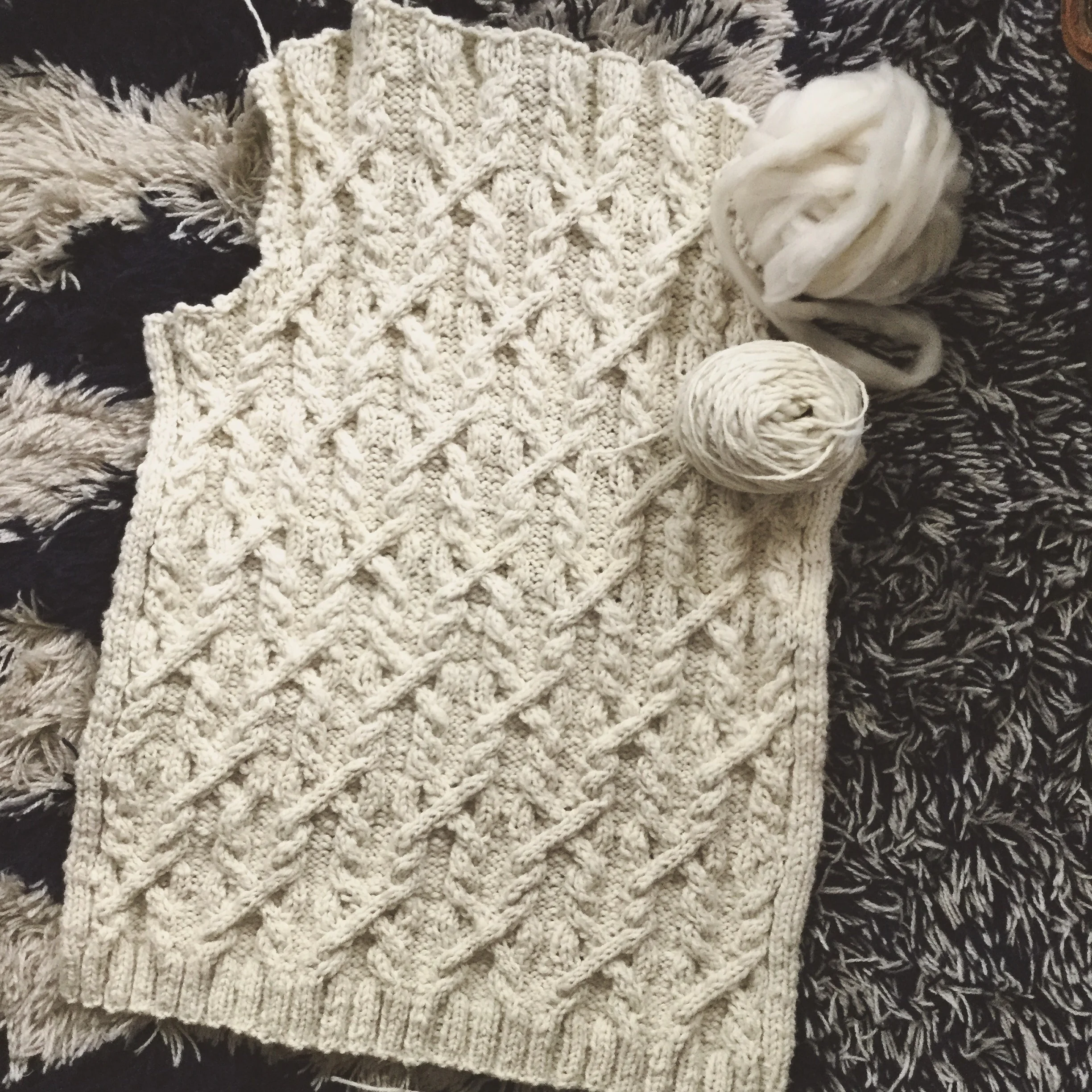 Back Panel, Pre-blocking