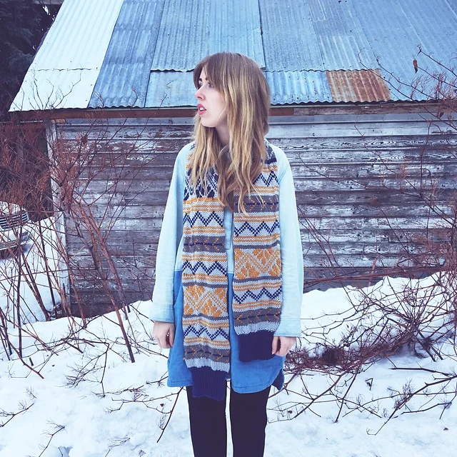 Sweater Sleeve Scarf