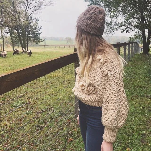 Visiting my nieces and nephews .
.
.
#jacobsheep #brownsheepcompany #handknit #knitter #applefest #knitting #knit #knittersofinstagram #knittersofinstagram #wool