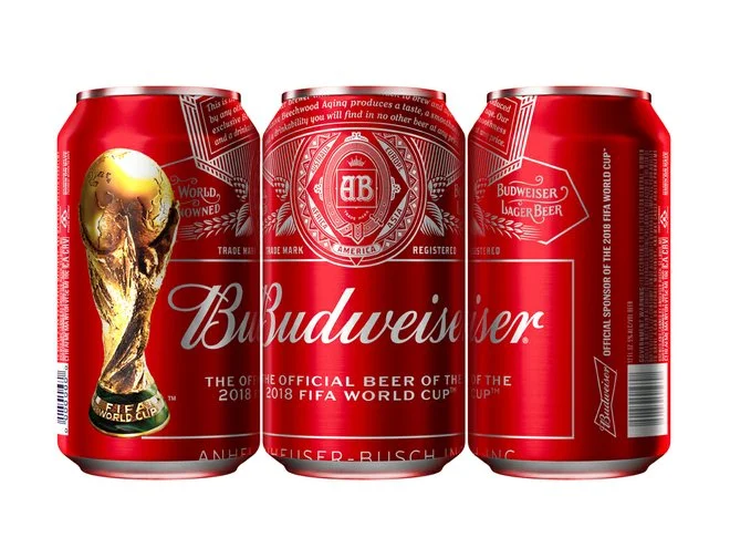 To complement this the packaging, Budweiser is also getting creative. In the UK, for instance, it has launched a two-hour delivery service in partnership with Amazon Prime Now, the chance to win tickets to the World Cup final using entry codes displayed on the packaging, and point of sale promotions at leading retailers.