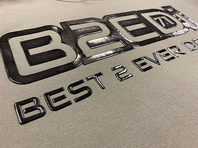 We always go above and beyond to bring our clients something new and different. Here is a perfect example of a specialty HD screen printing for our friend and Seattles&rsquo; own Walter Jones and his lifestyle brand @b2edi Make sure to follow him for
