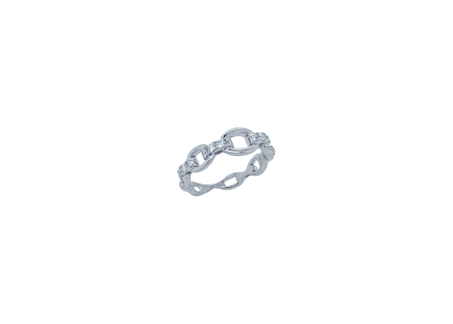 Chain Link Stack Band — Erin Mac Jewelry