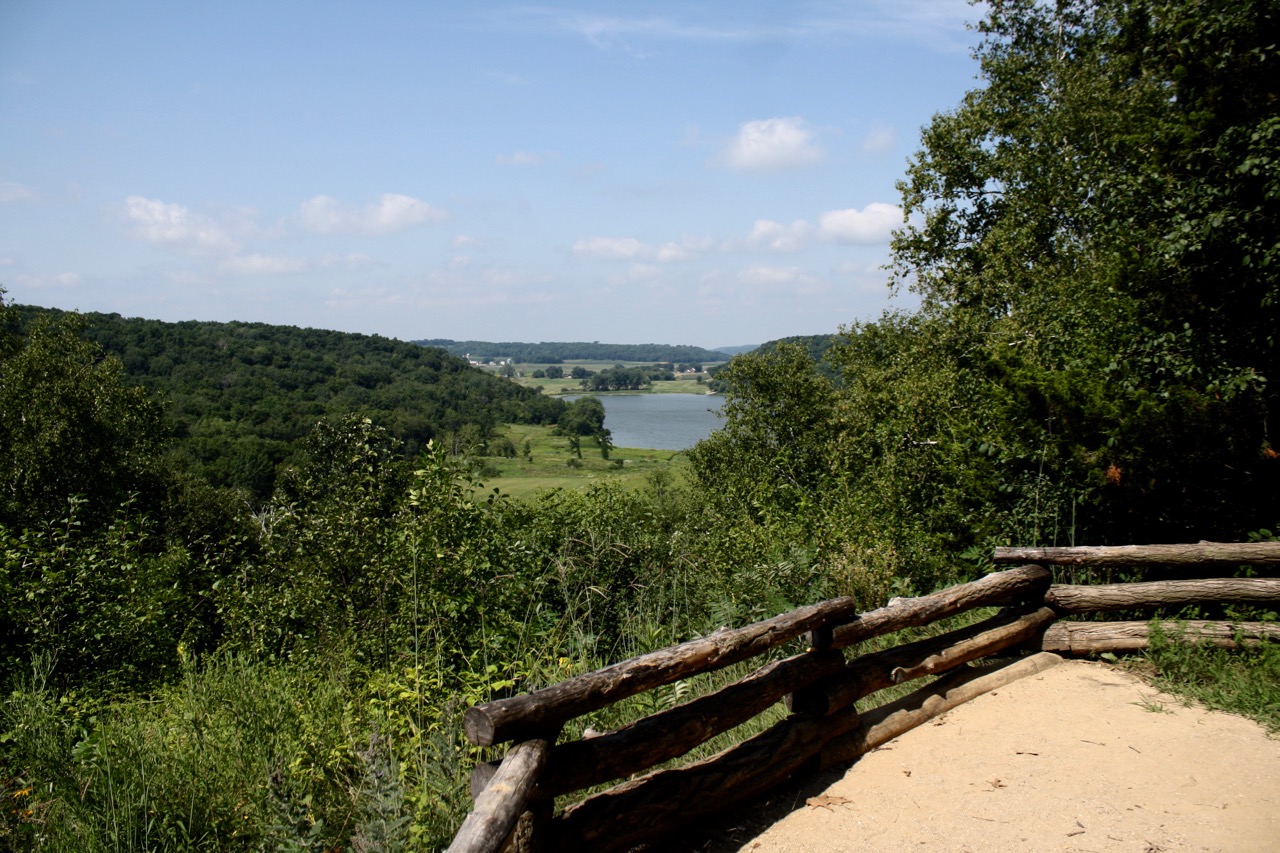 View from the hill