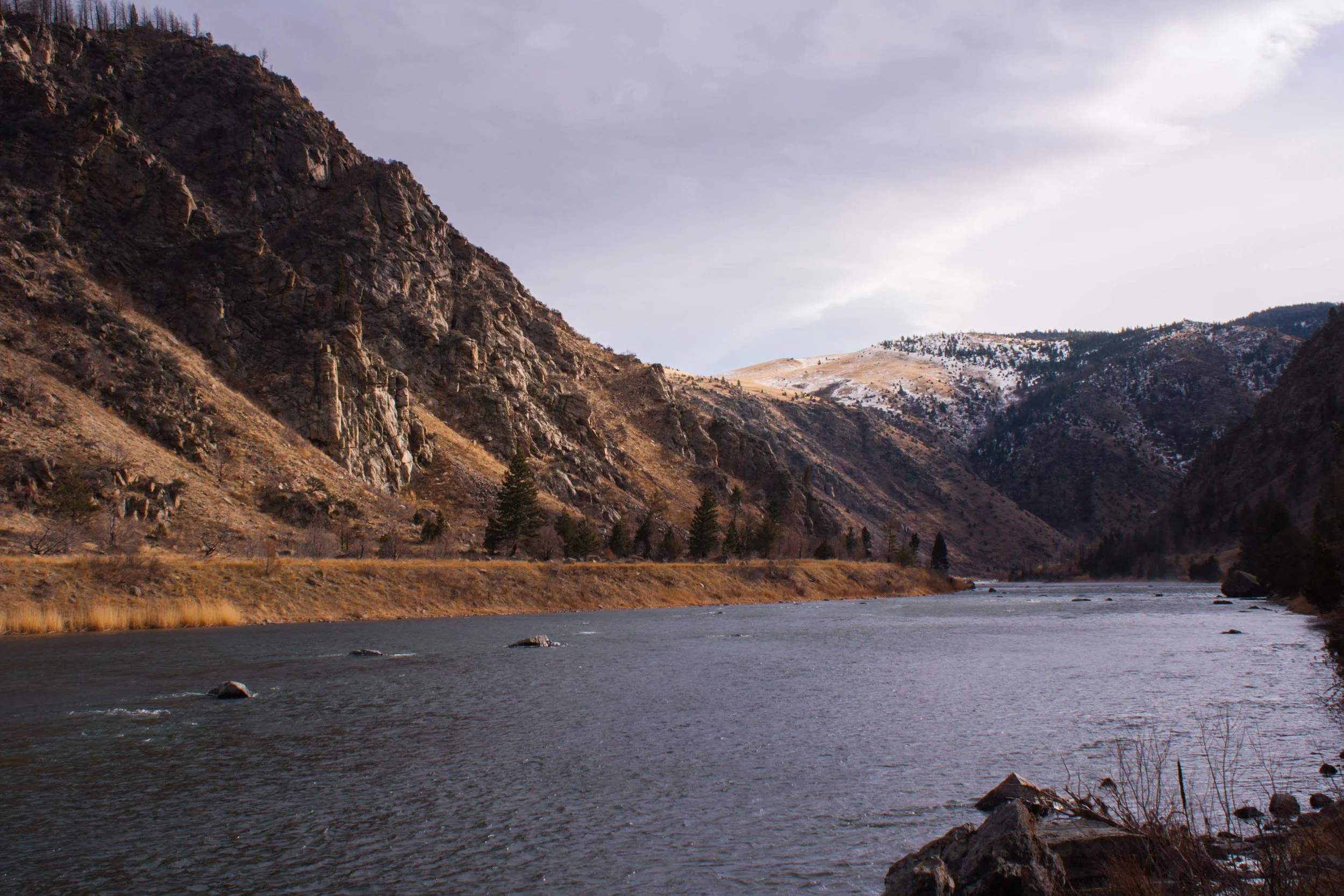 Madison River, Montana. December 2014