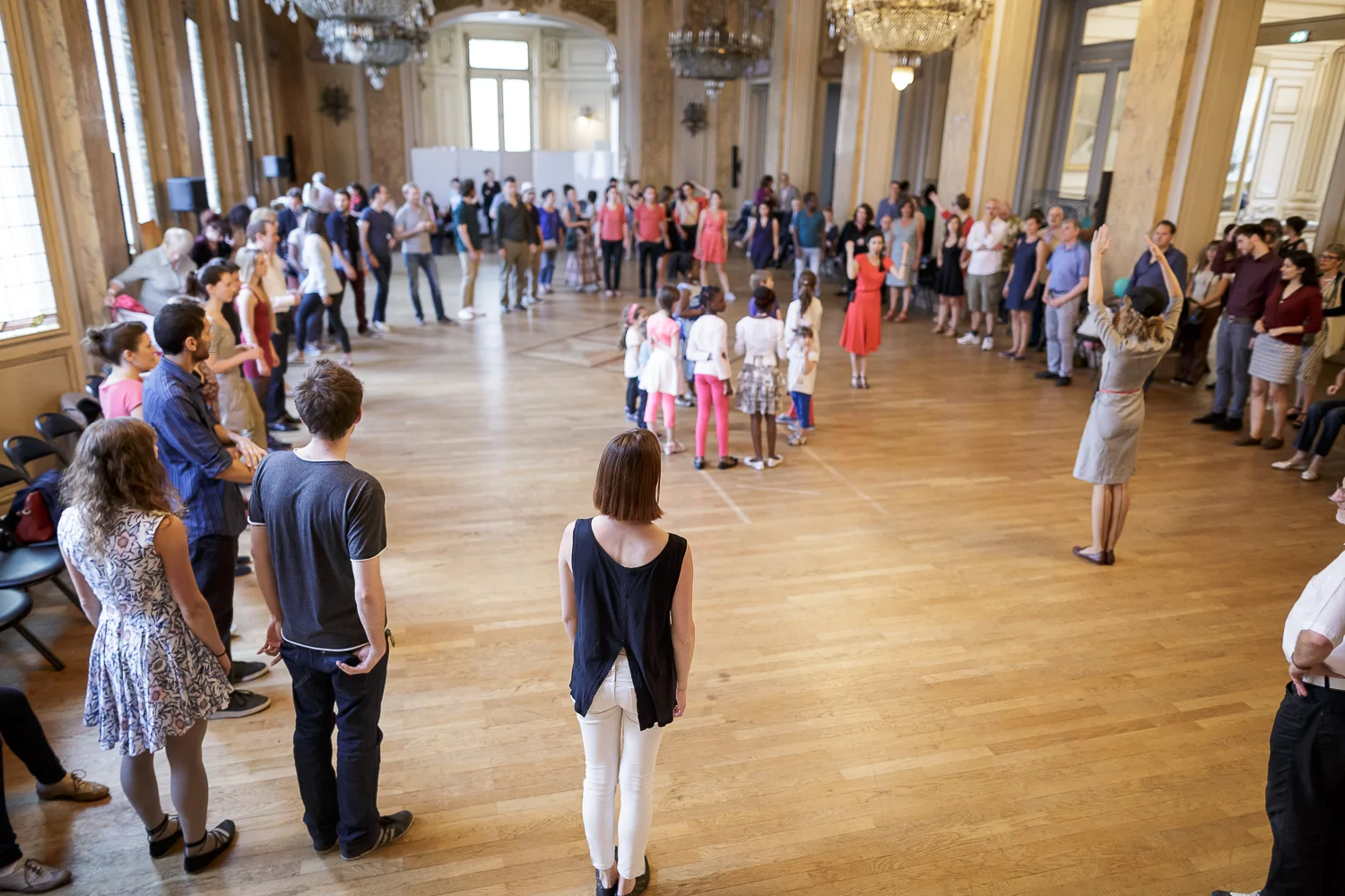 Bal Swing à la Mairie du 18ème arrondissement, avec Shake That Swing et Swing Deluxe. Crédit Photo: For Dancers Only (http://d.pr/1fEEY) - http://www.ebobrie.com/bal-swing-la-mairie-du-18me/