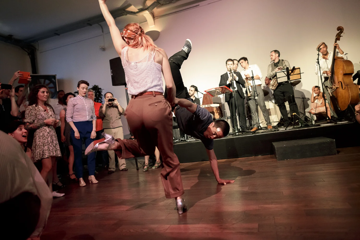 Festival Swingin Paris 2015, avec Brotherswing. Dimanche soir à La Bellevilloise. Crédit Photo: For Dancers Only (http://d.pr/1fEEY) - http://www.ebobrie.com/swingin-paris-2015/
