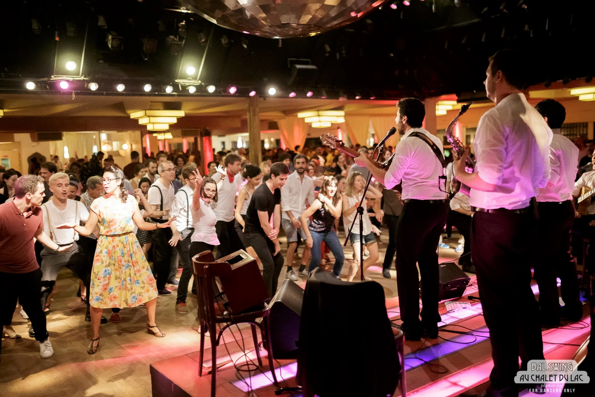 Bal Swing au Chalet du Lac avec Swing Deluxe. Photo: For Dancers Only - http://www.ebobrie.com/chalet-du-lac-26062016