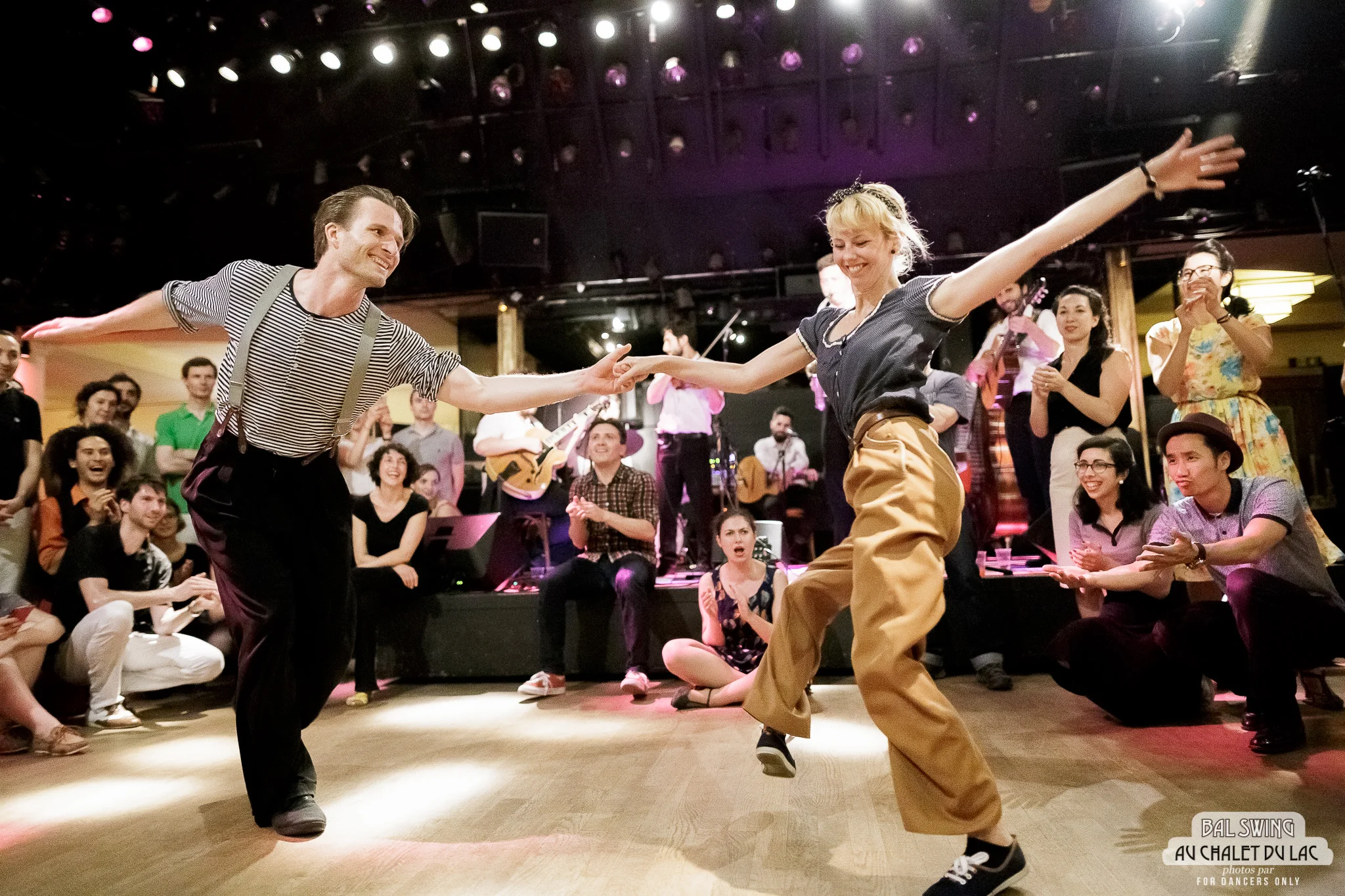 Bal Swing au Chalet du Lac avec Swing Deluxe. Photo: For Dancers Only - http://www.ebobrie.com/chalet-du-lac-26062016